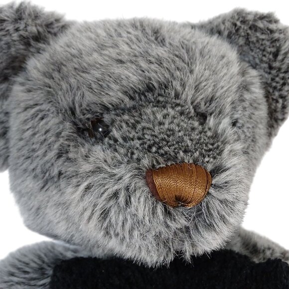 Funny Kids Gray Plush Teddy Bear Stuffed Animal Toy Shelf Sitter Nursery - Picture 2 of 8